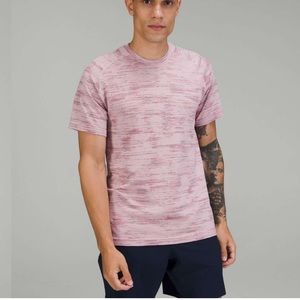 Lululemon Metal Vent Tech Short Sleeve Shirt 2.0 Multi Strawberry Milkshake